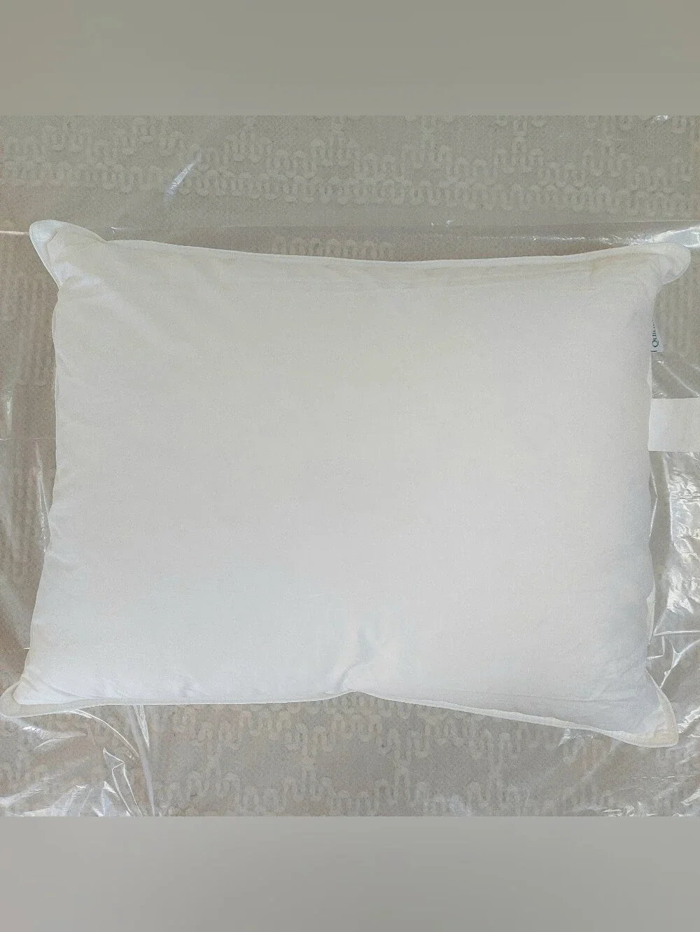 NWOT- Quince Standard White Goose Down Pillow ( Soft/ Medium)(P46)